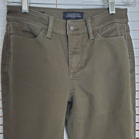 Talbots Flawless Five-Pocket Jeans Size 0P - Picture 2 of 8